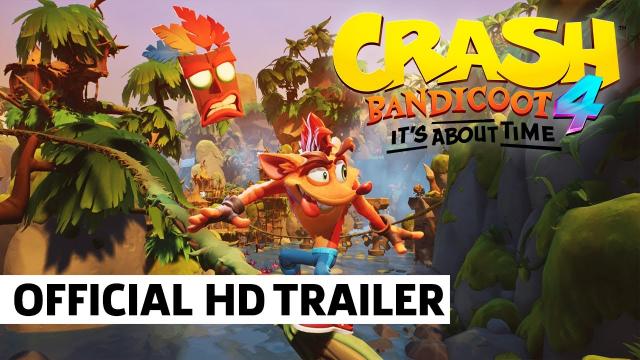 Crash Bandicoot 4: It's About Time - Official Reveal Trailer