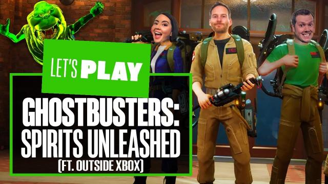 Let's Play Ghostbusters: Spirits Unleashed PS5 Gameplay With @OutsideXbox - WE CROSSED THE STREAMS!