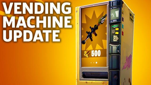 Fortnite Vending Machines Update Overview