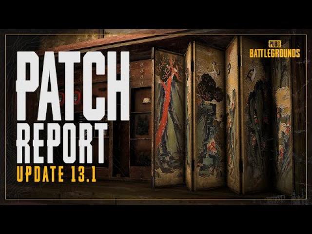 Patch Report #13.1 - TAEGO's New Features, Weapon Balance and others | PUBG