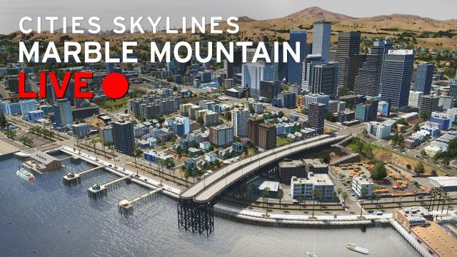 Cities Skylines [LIVE] Regional Airport: Marble Mountain
