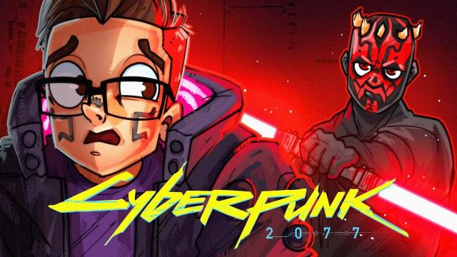 Darth Maul in Cyberpunk?!