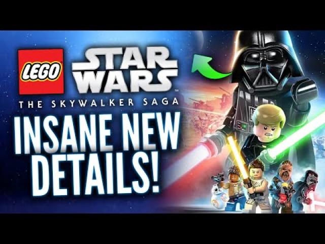 This Is CRAZY! LEGO Star Wars The Skywalker Saga ALL NEW Details!