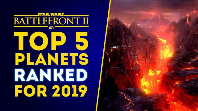Top 5 Planets Ranked for 2019! Underwater Cities, Large Urban Warfare! - Star Wars Battlefront 2