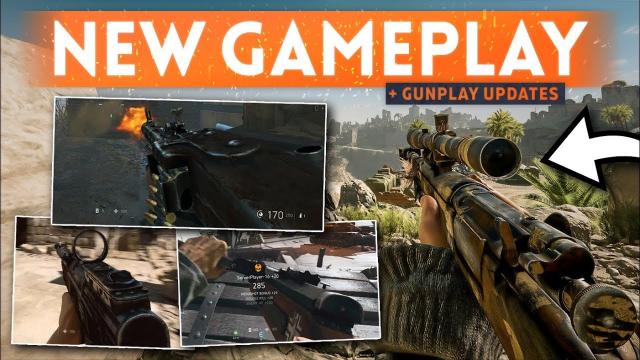 BATTLEFIELD 5 NEW GAMEPLAY: MG42, Sturmgewehr 1-5, Krag-Jorgensen & MP34! (+ Gunplay Tweaks)