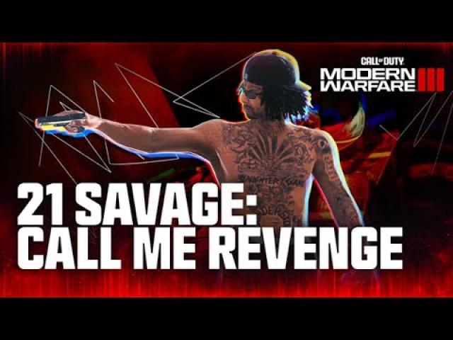 “Call Me Revenge” by 21 Savage (Gameplay Music Video) | Call of Duty: Modern Warfare III