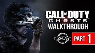 Call of Duty Ghosts Walkthrough - Part 1 Ghost Stories - Let's Play Gameplay&Commentary