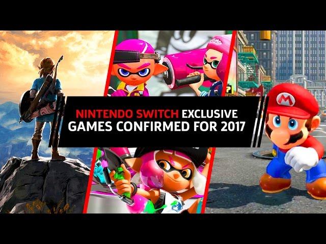 Nintendo Switch Console Exclusives Confirmed For 2017