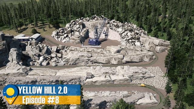 Cities Skylines Yellow Hill 2 - Second Quarry and Elections for St. Peter | EP.8 | Y:5