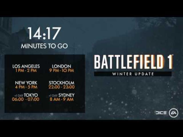 Battlefield 1 Winter Update Official First-Look Livestream