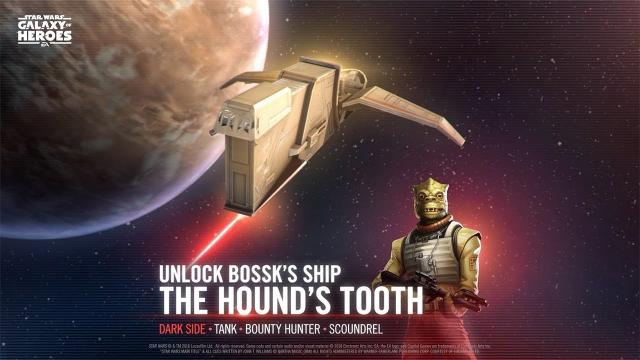 Star Wars: Galaxy of Heroes - Bossk's Hound's Tooth Has Arrived