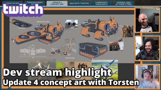 Dev Stream Highlight - Concept Art with Torsten