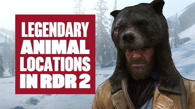 Red Dead Redemption 2's legendary animal locations