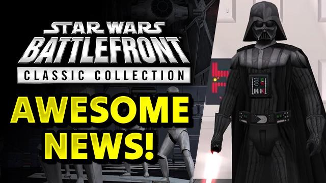 This is GREAT news for the Star Wars Battlefront Classic Collection!