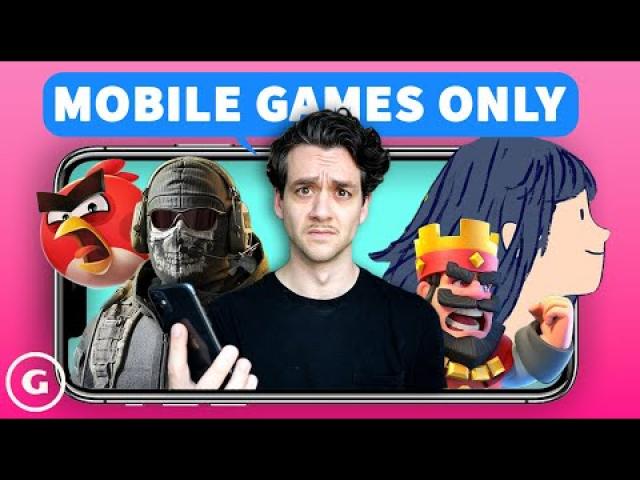 I Forced Myself To Play Only Mobile Games