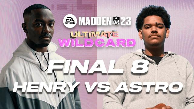 MADDEN 23 | Henry vs Astro | MCS Ultimate Wild Card Tournament | HEAVYWEIGHT BATTLE! ????