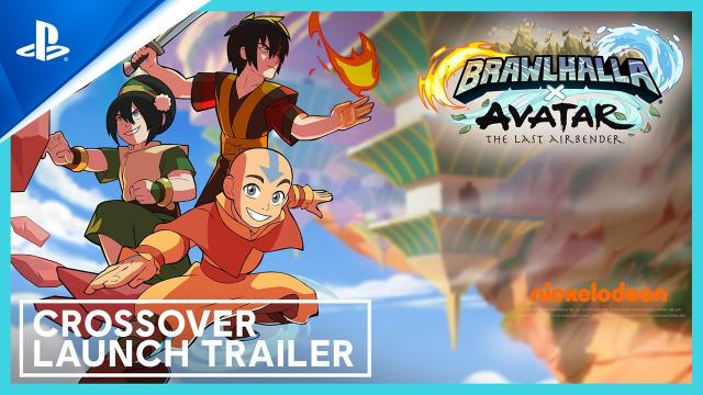 Brawlhalla X Avatar: The Last Airbender - Crossover Launch Trailer | PS4 Games