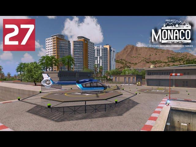Helicopters - Cities: Skylines: Project: Monaco - EP27