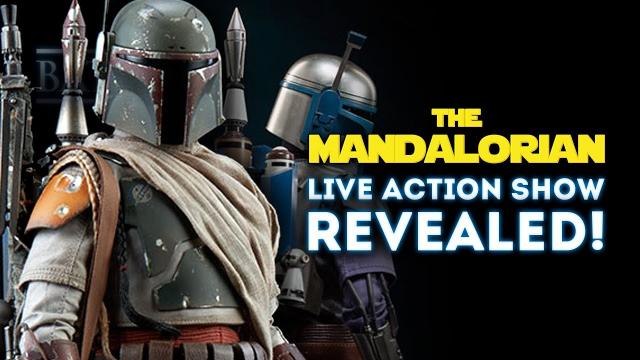 The Mandalorian Star Wars TV Series REVEALED! (New Live Action Star Wars TV series 2019!)