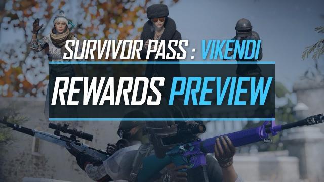 PUBG - Survivor Pass: Vikendi - Rewards Preview
