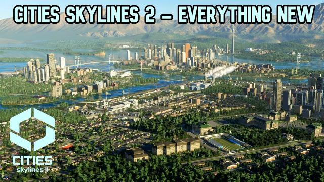 Cities Skylines 2: 50 Minute Gameplay Analysis of EVERYTHING New in #citiesskylines2