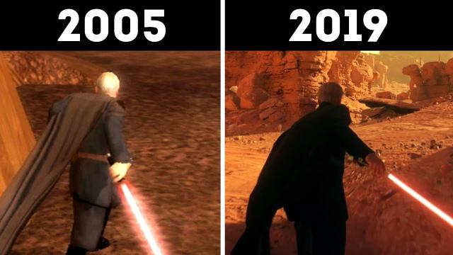 Count Dooku 2005 vs 2019 Version! Old vs New Comparison, Then and Now! - Star Wars Battlefront 2