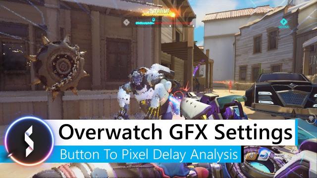 Overwatch Graphic Settings Button To Pixel Delay Analysis
