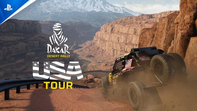 Dakar Desert Rally - USA Tour Trailer | PS5 & PS4 Games