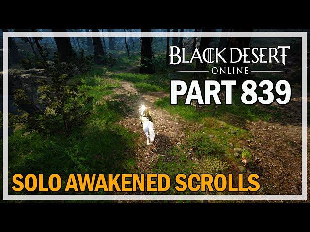 Black Desert Online - Dark Knight Let's Play Part 839 - Solo Awakened Bosses