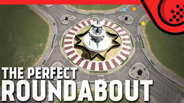 The Perfect Roundabout in Cities: Skylines - See it in action