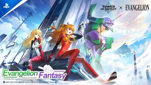 Tower of Fantasy x Evangelion Collaboration Trailer | PS5 & PS4 Games
