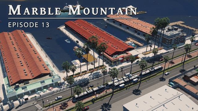 Lake Side Light Rail - Cities Skylines: Marble Mountain EP 13