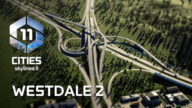 Cities Skylines 2 EP11: Complex Expressway Interchange