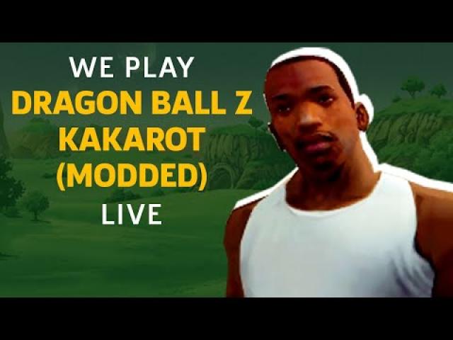 CJ From GTA San Andreas Modded Into Dragon Ball Z: Kakarot
