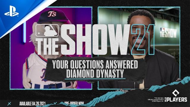 MLB The Show 21 – Your Questions Answered on Diamond Dynasty | PS5, PS4