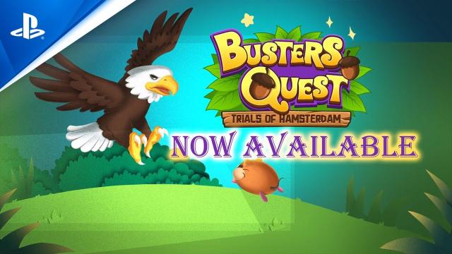 Buster's Quest: Trails of Hamsterdam - Launch Trailer | PS4