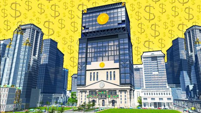 Cities Skylines Financial District DLC made INSIDER TRADING Legal?!