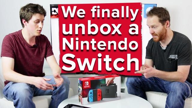 Nintendo Switch unboxing ft. Digital Foundry
