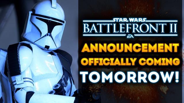 ANNOUNCEMENT OFFICIALLY COMING TOMORROW! Patch Notes Details! Star Wars Battlefront 2