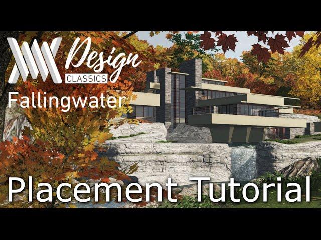 Cities: Skylines: Tutorial - Placing Fallingwater by Macwelshman