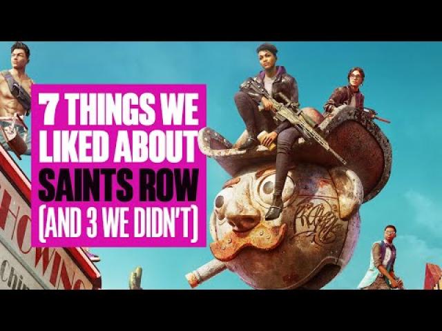 7 Things We Liked About Saints Row 2022 (and 3 Things We Didn’t) - 24 MINS OF SAINTS ROW 4K GAMEPLAY