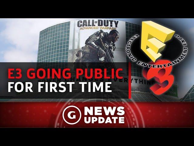 E3 Opens To The Public For The First Time Ever - GS News Update