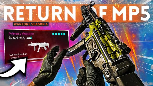 The Modern Warfare MP5 is BACK in Warzone! (Spoiler: it never left)