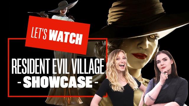 Let's Watch Resident Evil Village April Showcase - RESIDENT EVIL VILLAGE GAMEPLAY REACTION