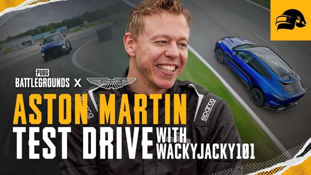 PUBG Collaboration | BBC Top Gear ???? Aston Martin Test Drive with WackyJacky101