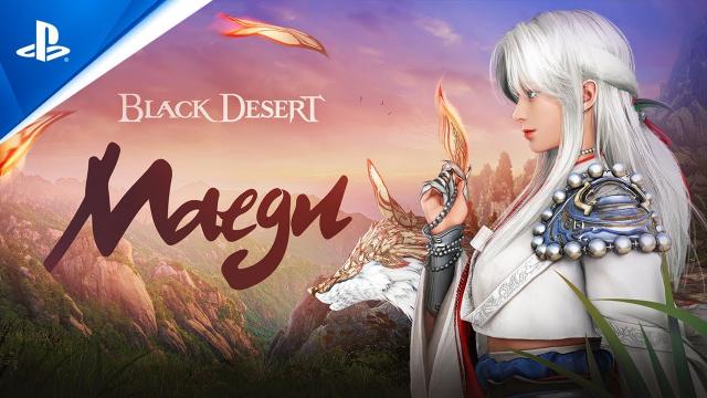 Black Desert - New Class: Maegu Combat Gameplay | PS4 Games