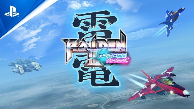 Raiden III x Mikado Maniax - Gameplay Trailer | PS5 & PS4 Games
