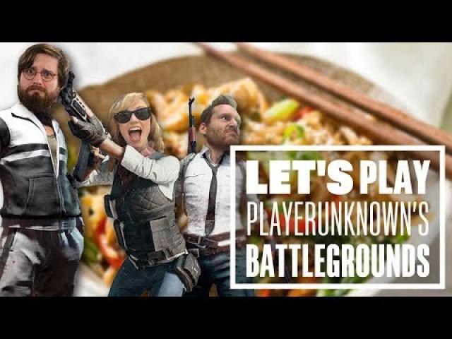 Let's Play PUBG gameplay with Johnny, Ian and Aoife - Chicken Stir Fry?!