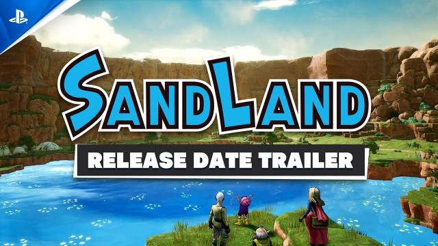 Sand Land - Release Date Trailer | PS5 & PS4 Games