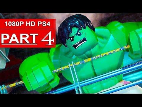 LEGO Marvel's Avengers Gameplay Walkthrough Part 4 [1080p HD PS4] - No Commentary